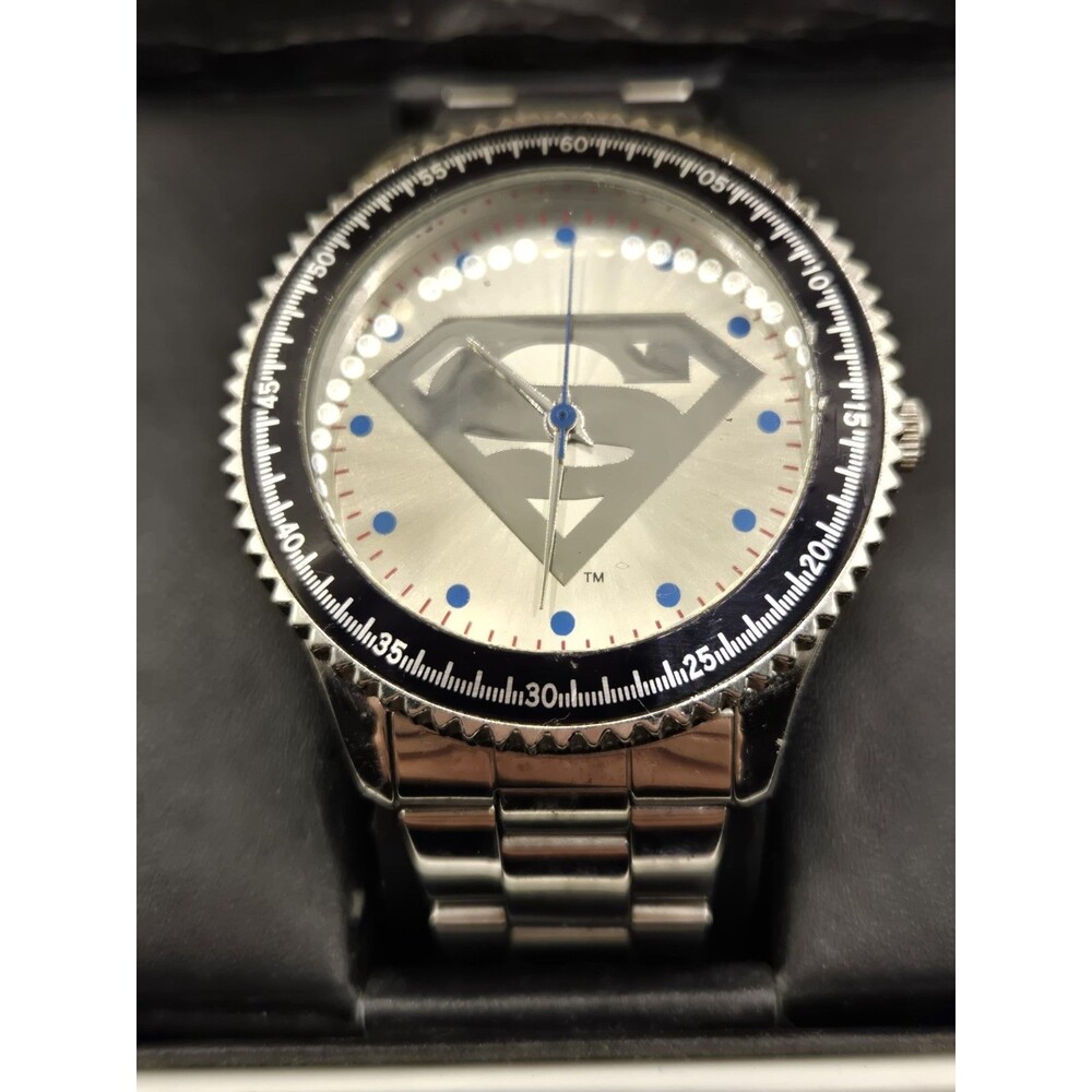 2008 SUPERMAN - The Man of Steel Limited Edition Timepiece. Box + COA. New Bat